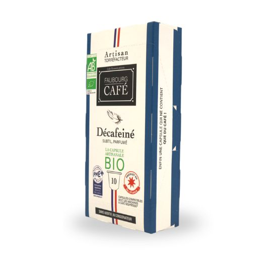 Capsules Décaféiné compatibles Nespresso