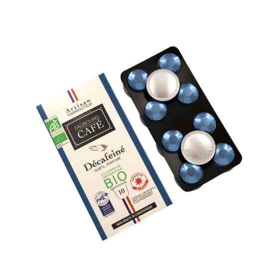 Capsules Décaféiné compatibles Nespresso
