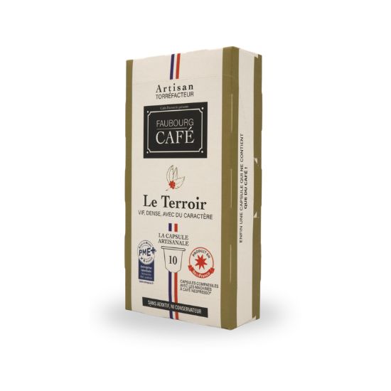 Capsules Le Terroir compatibles Nespresso