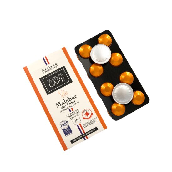Capsules Malabar compatibles Nespresso